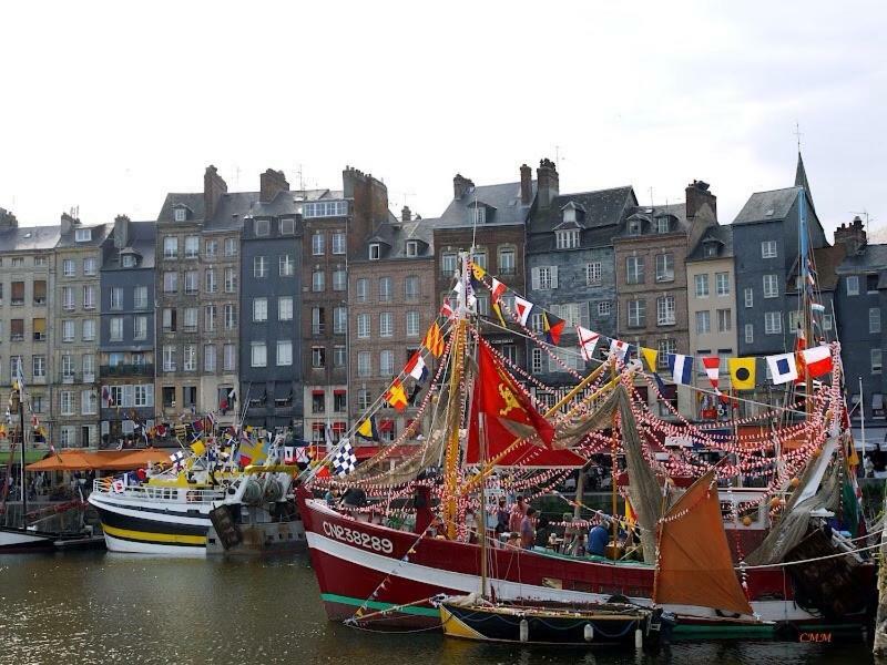 L'Adresse Honfleur Leilighet Eksteriør bilde